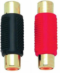 Thumbnail for Absolute FF100-20 20 Pack Audio Video Gold RCA Female to Female Coupler Adapter