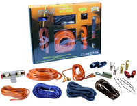 Thumbnail for Absolute USA KIT-4OR 2000 Watts Complete Amplifier Hookup Kit (Orange Color)