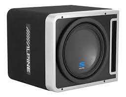 Alpine S-SB12V <br/>12" Halo Series Linkable Ported Vented Loaded Subwoofer Enclosure