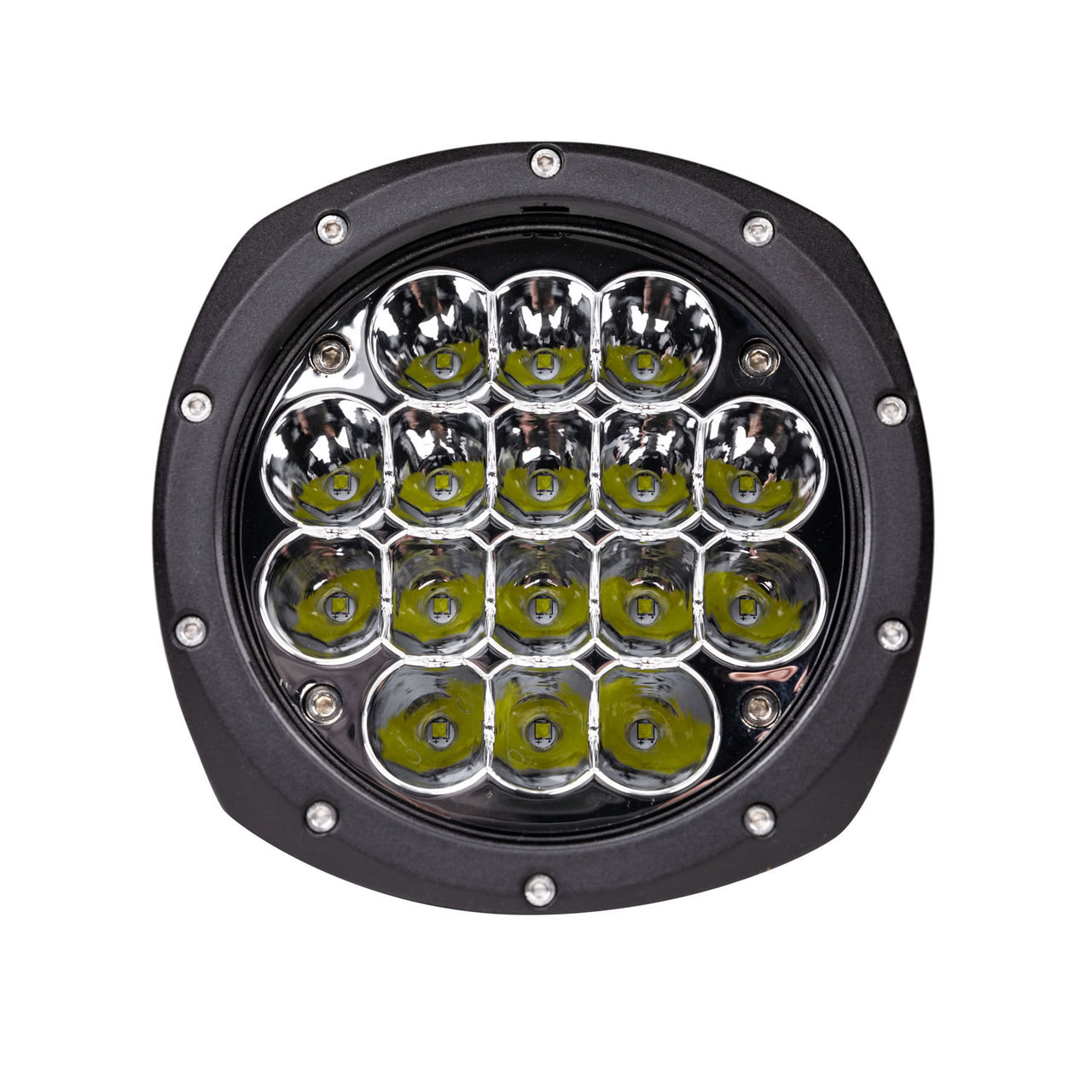 AUTOTEK ATO5RV1 5-inch Round LED Lights, outdoor rated 7,200 lumen.