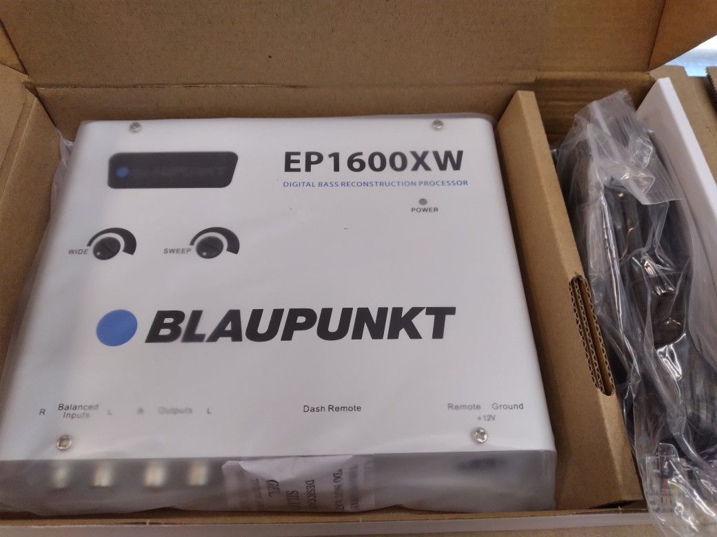 Blaupunkt  Car Audio Digital Bass Reconstruction Epicenter Processor White