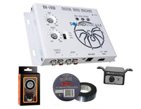 Thumbnail for Soundstream BX-10W Digital Bass Reconstruction Processor with Remote (White)+ Free Absolute Electrical Tape+ Phone Holder