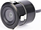 Absolute CAM870 night vision backup cam with compact design and waterproof features for clear reverse visibility.