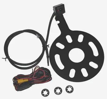 Crux CCH-01M 2007-2017 Jeep Wrangler Spare Tire Mount Camera with Moving Backup Lines