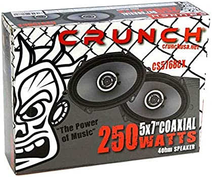 Crunch CS5768CX 500W Peak (250W RMS) 5”x7”/6”x8” CS Series Coaxial Full Range Speaker