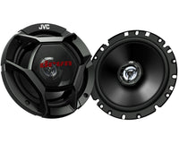 Thumbnail for Jvc CS-DR1721600W Peak (100W RMS) 6.75” DRVN Series 2-way Coaxial Car Speakers