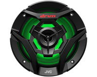 Thumbnail for JVC CS-DR620MBL 6.5inch 2-Way Coaxial Speakers featuring 21-color LED Illumination / Water Resistant (IPX5) / UV Resistant Woofers / Peak Power 260W / RMS Power 75W