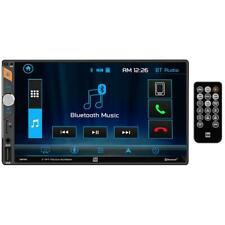 Dual DM720 7" Mechless Stereo Double DIN with Bluetooth with HD Camera + Magnet Phone Holder