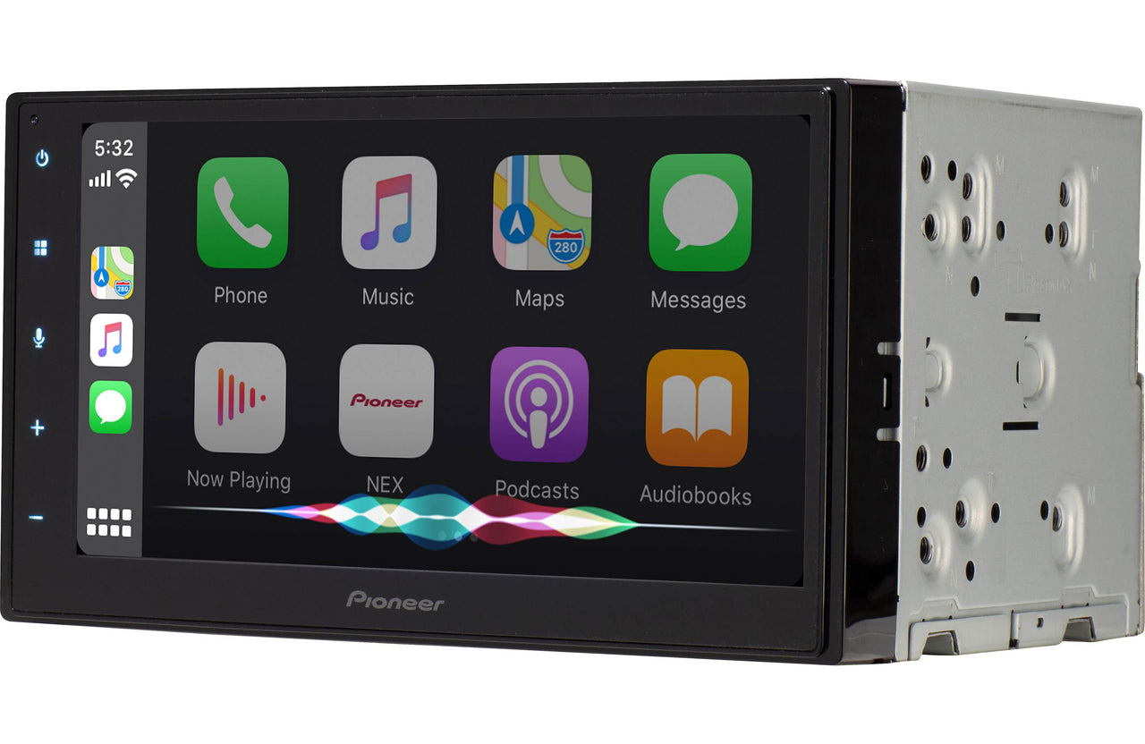 PIONEER DMH-W2770NEX AM/FM in-dash receiver with Wireless Apple CarPlay