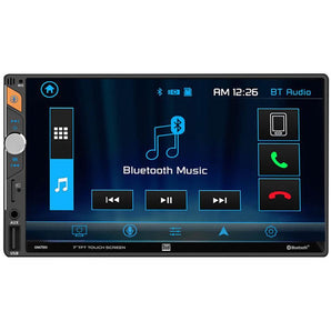 DUAL DM720 7" LCD Digital Media Receiver w/ Bluetooth / Voice Activation Button