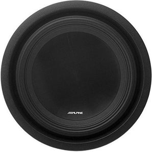 Alpine SWT-10S2 1000W Peak 10" SWT Series Single 2-ohm Shallow Mount Subwoofer