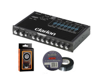 Thumbnail for Clarion EQS755 7-Band Car Audio Graphic Equalizer + Free Absolute Electrical Tape+ Phone Holder