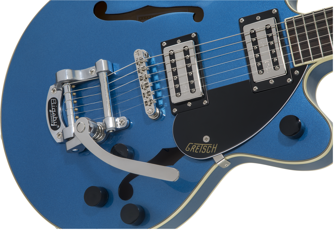 Gretsch G2655T Streamliner™ Center Block Jr. with Bigsby®, Laurel Fingerboard, Broad'Tron™ BT-2S Pickups, Fairlane Blue