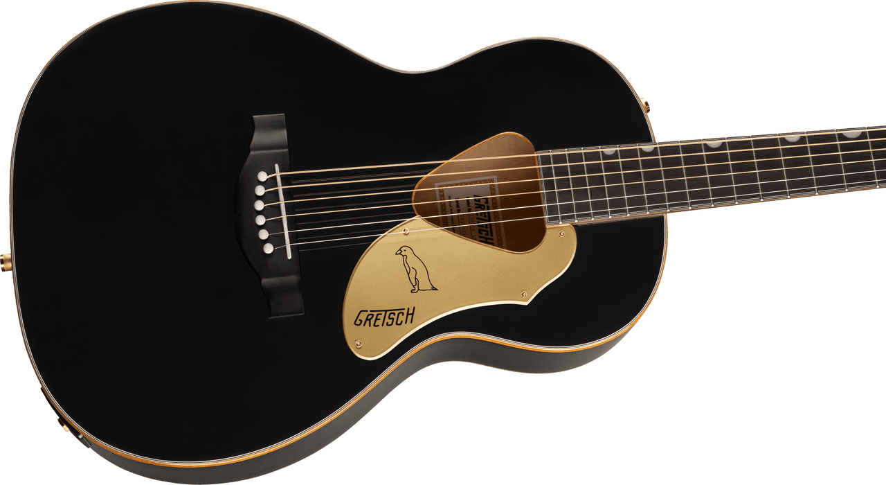 Gretsch G5021E Rancher™ Penguin™ Parlor Acoustic/Electric, Black