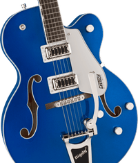 Thumbnail for Gretsch G5420T Electromatic® Classic Hollow Body Single-Cut with Bigsby®, Laurel Fingerboard, Azure Metallic