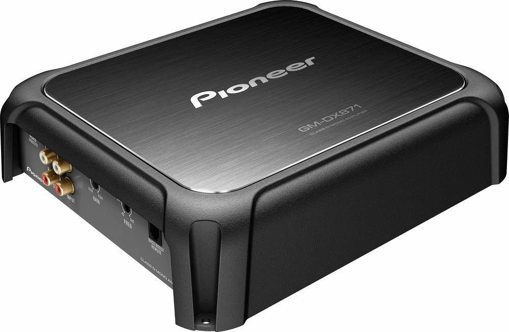 Pioneer GM-DX871 1600 Watts Class D Mono Amplifier and Bass Boost Remote