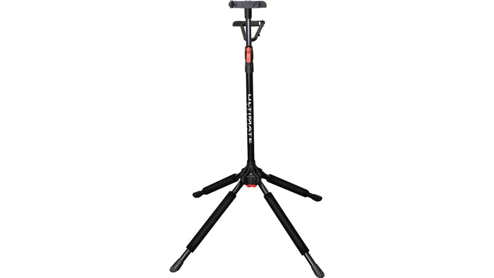 Ultimate Support GS-102 Genesis® Series Double-Hanging Guitar Stand with Locking Legs and Height Adjustable Yokes