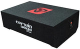  Cerwin Vega Mobile H7SE10 audio control subwoofer in a compact black enclosure