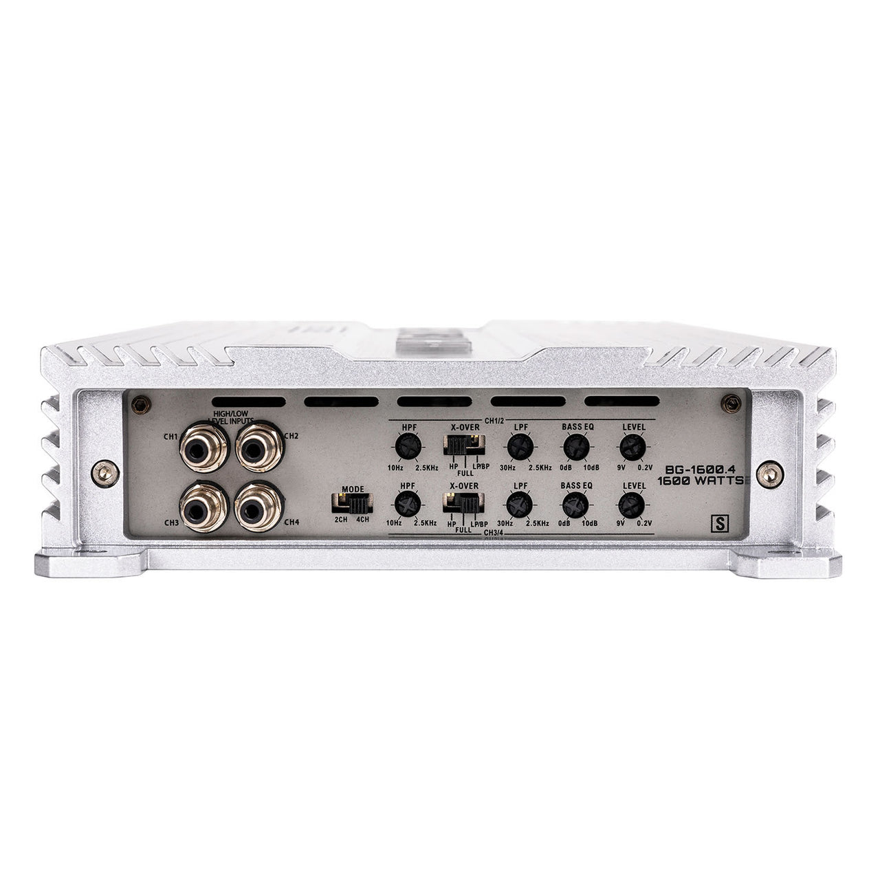 Hifonics BG1600.4 1600W BRUTUS Gamma Series 4-Channel Car Audio Amplifier