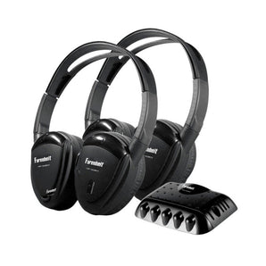 Power Acoustik  HP-21RT Single Channel Headphone Set w/ Transmitter