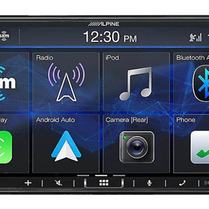 Alpine iLX-407 7" Digital receiver + Steering Wheel Control Magnet Phone Holder