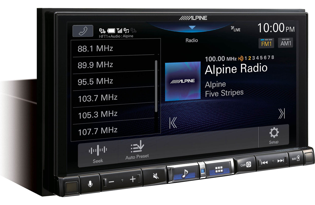 Alpine iLX-507 7" Digital multimedia receiver with Apple CarPlay and Android Auto