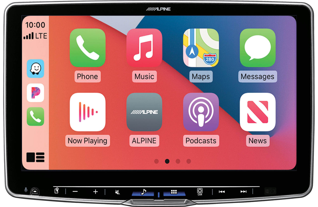 Alpine Halo11 iLX-F511 Digital multimedia receiver+ Axxess AXSWC Steering Wheel Control Adapter +Free Magnet Phone Holder
