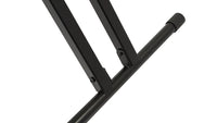 Thumbnail for Ultimate Support IQ-X-2000 IQ Series® X-style Keyboard Stand with Patented Memory Lock System, Five Height Settings, Stabilizing End Caps, and Double-braced Tubing - 150 lbs.