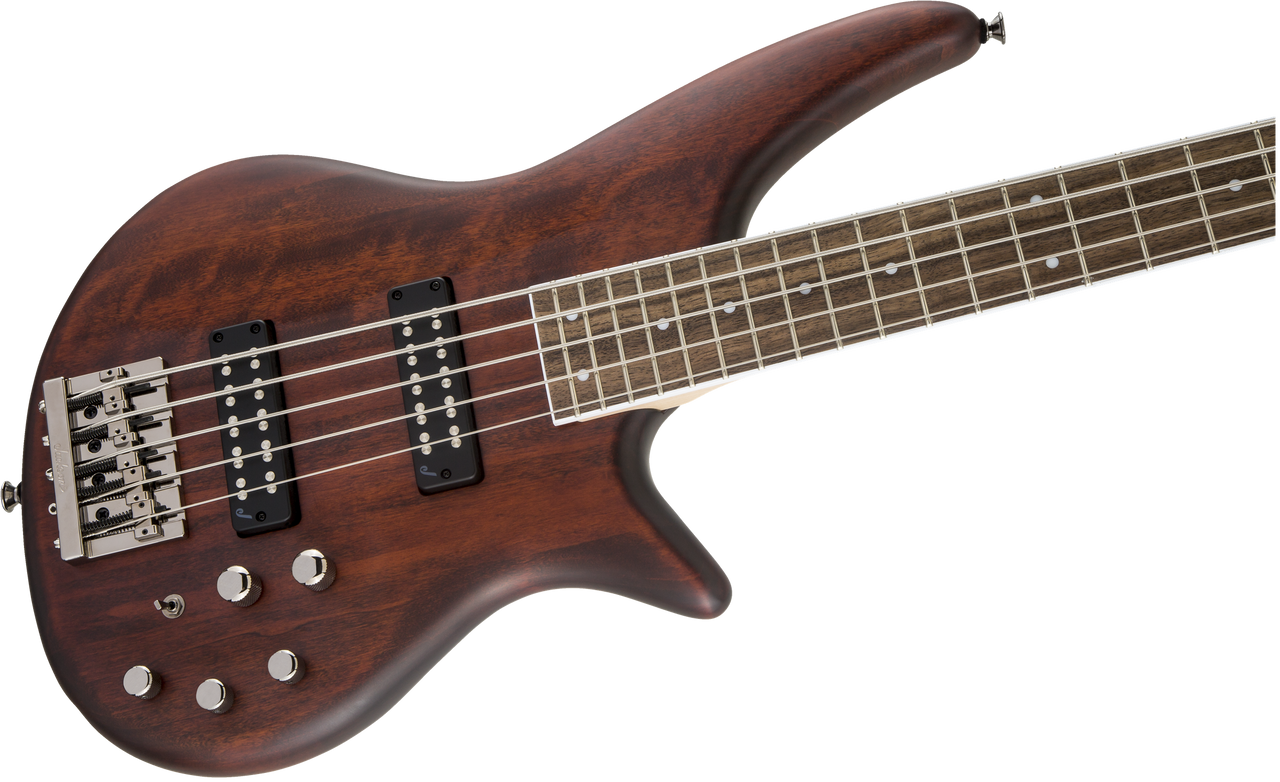 Jackson JS Series Spectra Bass JS3V, Laurel Fingerboard, Walnut Stain