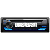 Thumbnail for JVC KD-PKT92MBS JVC KD-T92MBS Single DIN CD Player Bluetooth USB AUX AM/FM Stereo Radio Receiver with 1 Pair of JVC CS-MS620 6.5