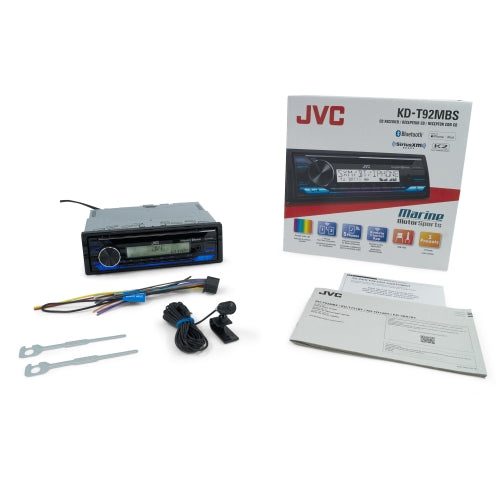 JVC KD-T92MBS JVC CD Receiver featuring Bluetooth USB Conformal coated PCB Backlit Display
