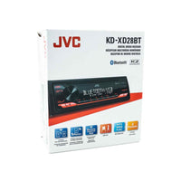 Thumbnail for JVC KD-XD28BT Single DIN Digital Media Shallow Chasis Receiver with Bluetooth