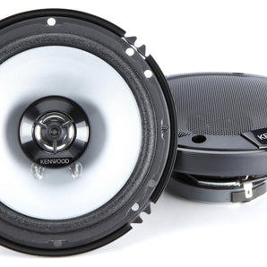 4 Kenwood KFC-1666S 600W Max (60W RMS) 6.5" 2-Way Coaxial Car Speaker (2 PAIRS)