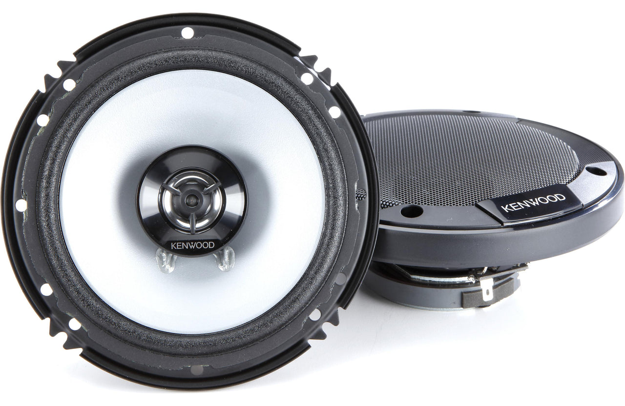 4 Kenwood KFC-1666S 600W Max (60W RMS) 6.5" 2-Way Coaxial Car Speaker (2 PAIRS)