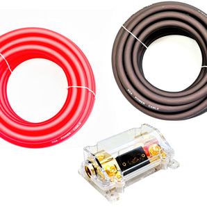 Absolute KIT0-25RB Complete 6000W Amp Wiring Kit