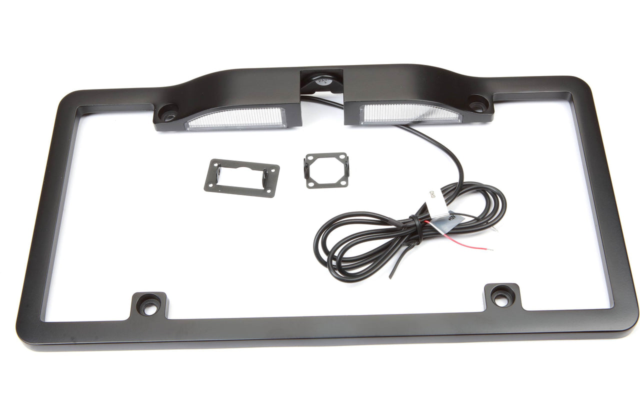 Alpine iLX-507 7" Digital multimedia receiver+Alpine HCE-C1100 Backup camera surface-mount+ Alpine KTX-C10LP License plate mounting kit for select Alpine rear-view cameras