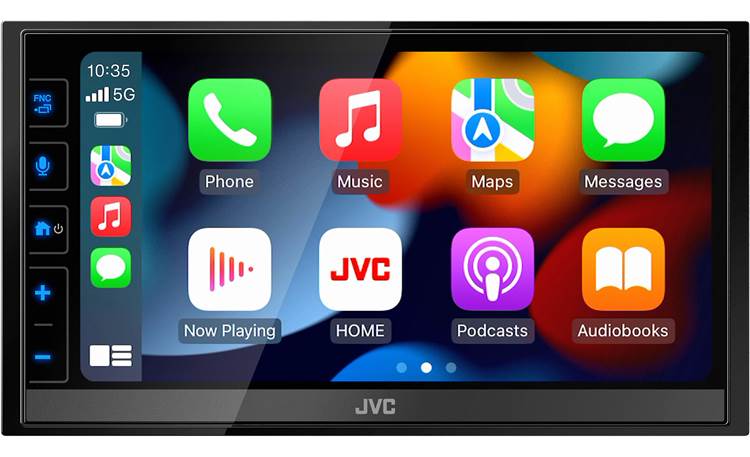 JVC KW-M788BH Digital Media Receiver featuring 6.8-inch Capacitive Touch Control Monitor (6.8" WVGA)