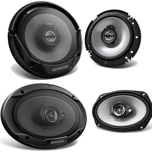 Kenwood KFC-1666S + KFC-6966S 300W 2-Way With 6.9" 400W 3-Way Coaxial Car Speakers Packages