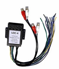 Thumbnail for Crux LOC-4 4-Channel Line Out Converter with Remote 12-Volt Trigger