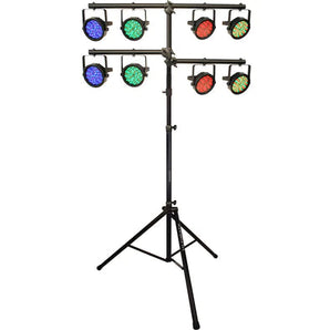 Ultimate Support LT-99B LT Series Multi-tiered, Heavy-duty, Extra Tall Lighting Tree with TeleLock® Lift-assist Technology