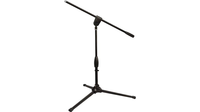 Ultimate Support MC-40B PRO SHORT Classic Series Microphone Stand with Three-way Adjustable Boom Arm and Stable Tripod Base