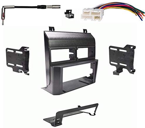 Power Acoustik PCD-52B CD USB MP3 BT Stereo Dash Kit Harness for 1988-94 Chevy GMC