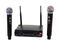Thumbnail for Mr. Dj MIC-UHF200 Professional Wireless Microphone System Kit with 2 Handheld & Wireless Receiver