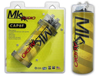 Thumbnail for MK AUDIO CAP8F 8 FARAD POWER CAR CAPACITOR FOR ENERGY STORAGE TO ENHANCE BASS DEMAND FROM AUDIO SYSTEM