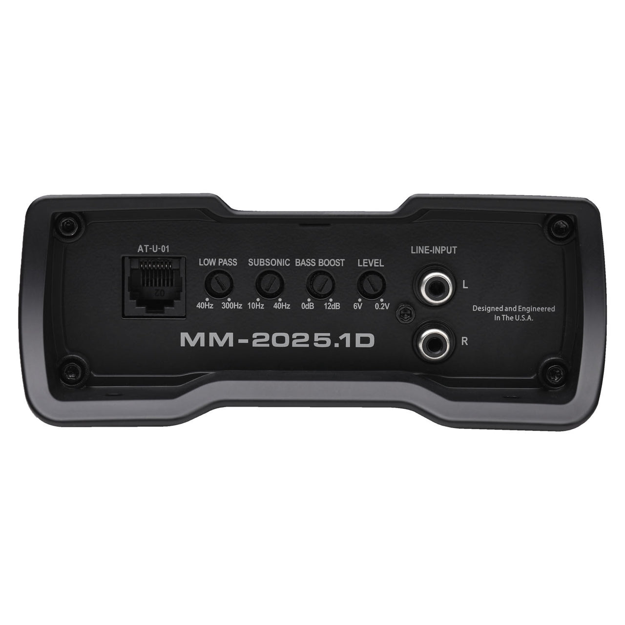 AUTOTEK MM-2025.1D 2000 Watt 1-Ohm Stable Compact Mono Amplifier