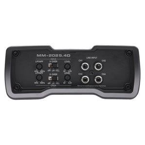 AUTOTEK MM-2025.4D 2000 Watt Compact Bridgeable 4 Channel Amplifier