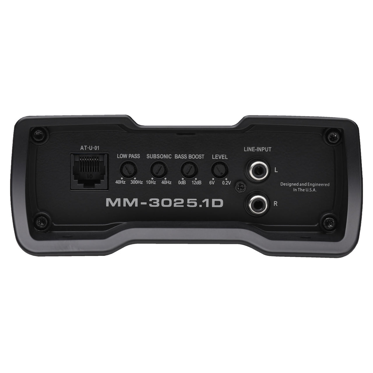 Autotek MM-3025.1D 3000 Watt 1-Ohm Stable Compact Mono Amplifier