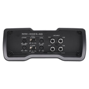 AUTOTEK MM-3025.4D 3000 Watt Compact Bridgeable 4 Channel Amplifier