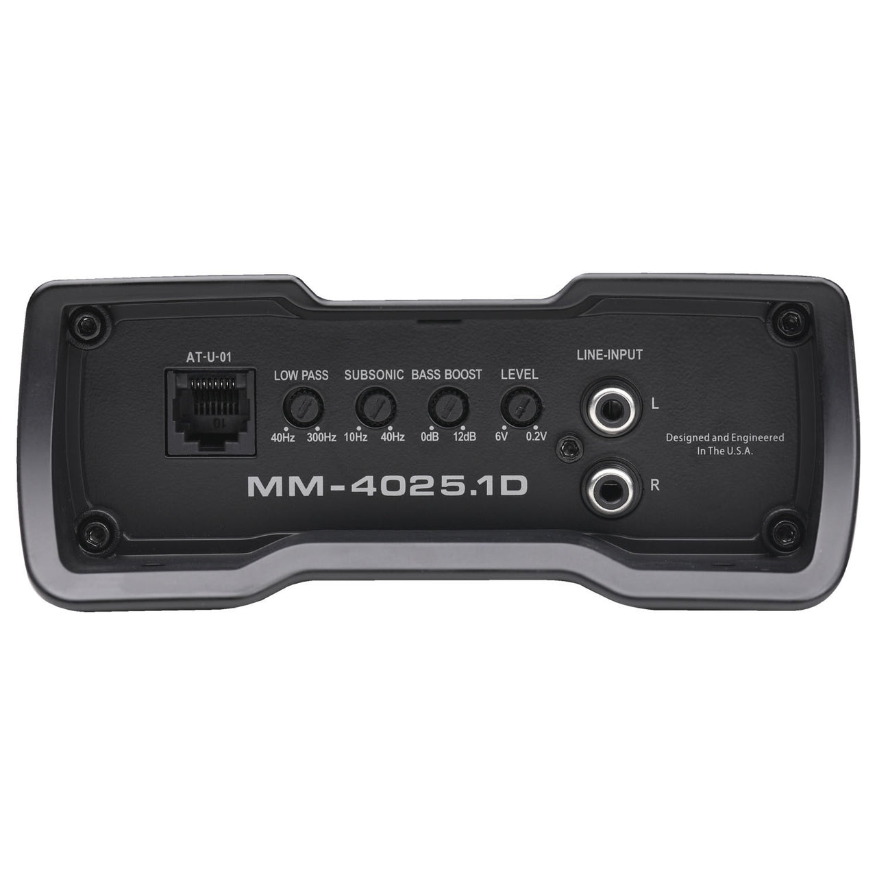 Autotek MM-4025.1 4000 Watt 1-Ohm Stable Compact Mono Amplifier
