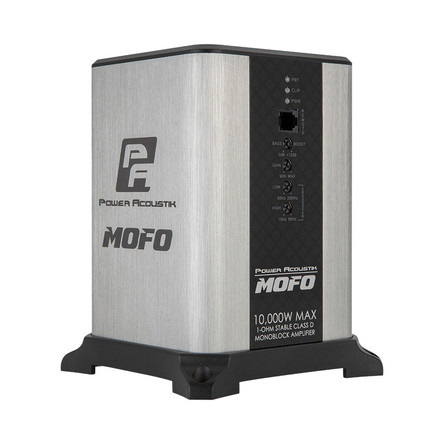 Power Acoustik MOFO1-10KD 10000 Watts MOFO Series Monoblock Class D Car Amplifier